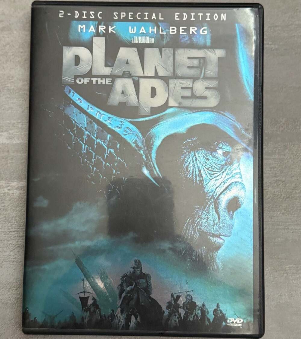 Planet of the Apes (DVD, 2001,‎ 2-Disc Special Edition) Mark Wahlberg